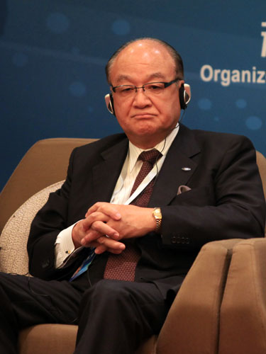 日本夏普公司董事長町田勝彥