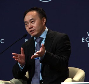 尚德太陽能董事長兼首席執行官施正榮發言